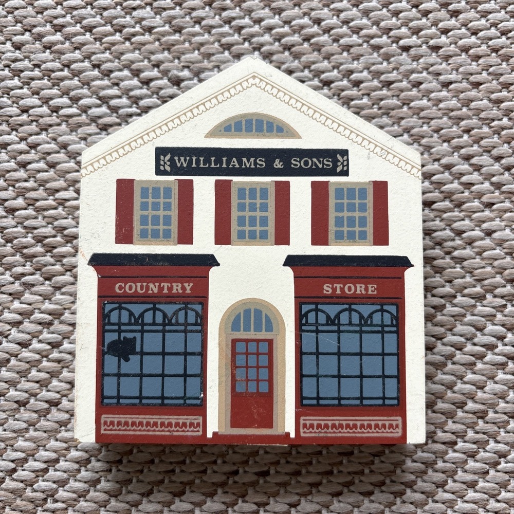 Cats Meow Village Williams and Sons Country Store Series VI 1988